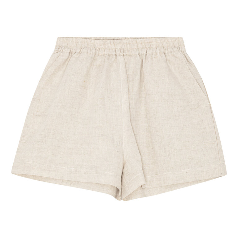 Brunobruno theo shorts // feather gray beige