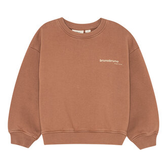 Brunobruno norah sweatshirt // clove bordeaux