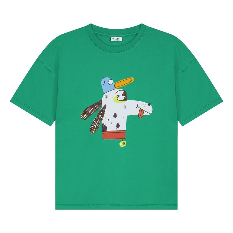 Daily Brat swanky tshirt // summer green