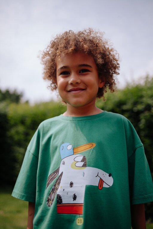 Daily Brat swanky tshirt // summer green