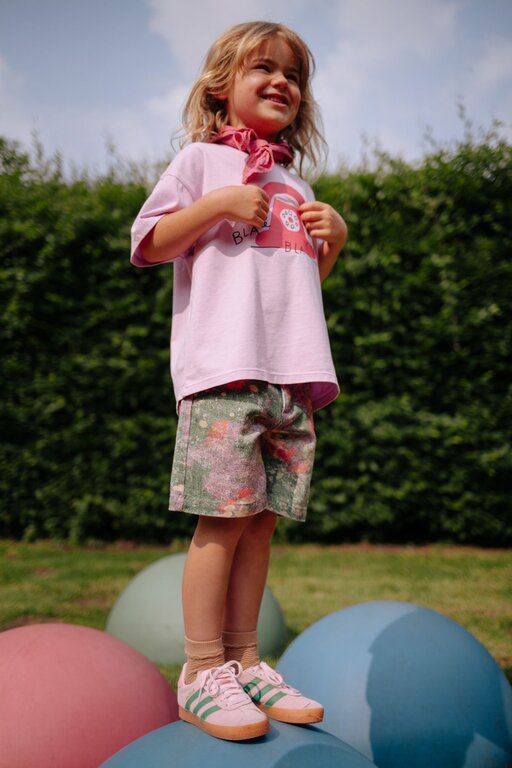 Daily Brat cheecky flower shorts