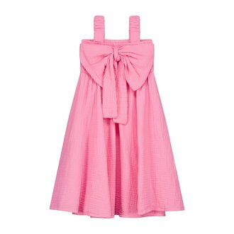 Daily Brat bow dress // pink cosmos