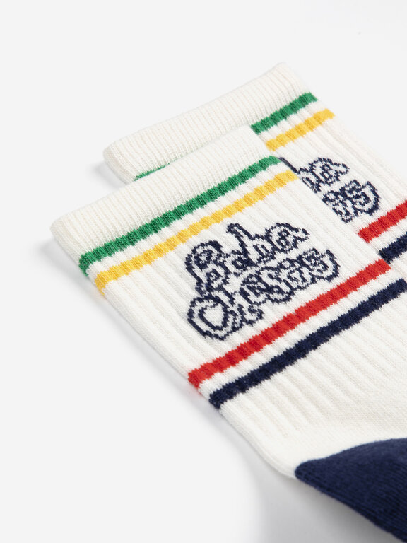 Bobo Choses Bobo Choses by hand short socks // kids