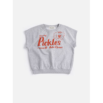 Bobo Choses pickles the dog sleeveless sweatshirt // kids