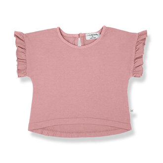 1+ in the family campanet tee // strawberry