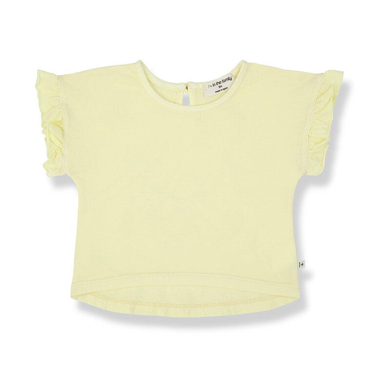 1+ in the family campanet tee // lemon