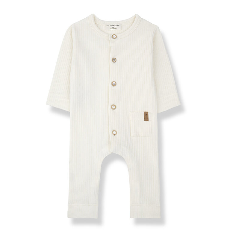 1+ in the family caproig jumpsuit // off white