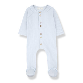 1+ in the family clareta jumpsuit // misty blue