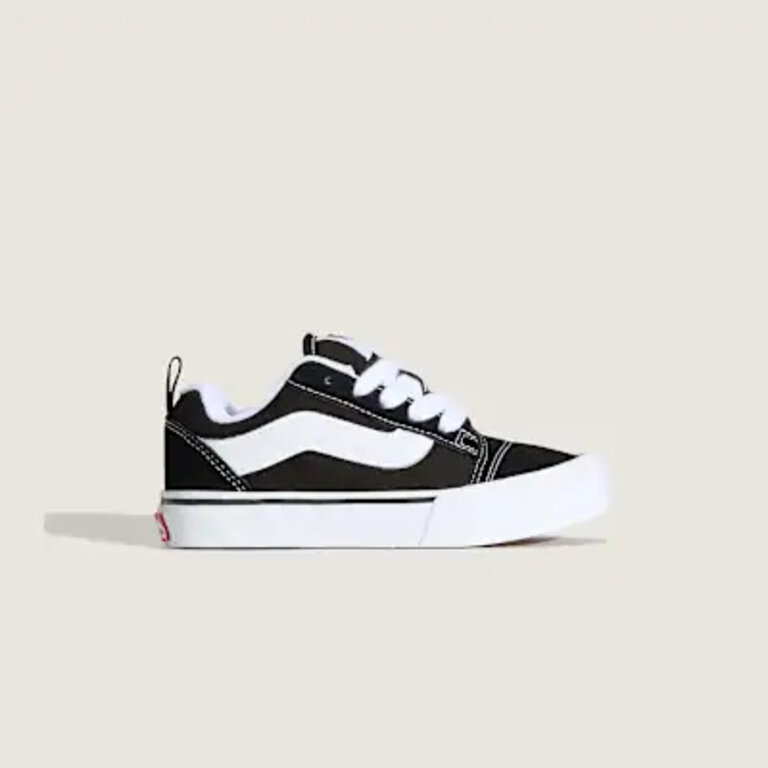 Vans kids // Knu Skool //  Black/True White