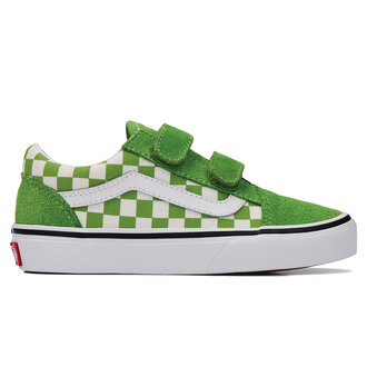 Vans kids Old Skool V CTHR CHBD LMBS // lime burst
