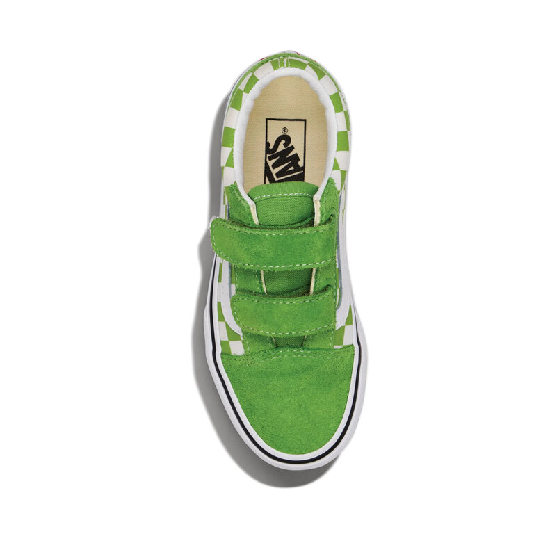 Vans kids Old Skool V CTHR CHBD LMBS // lime burst