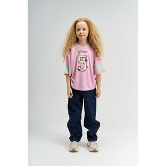 The New sports tee // silver pink