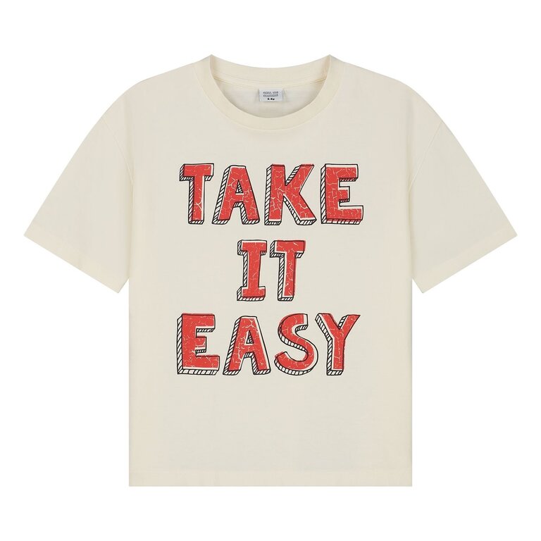 Call me Frankie take it easy tshirt // off white