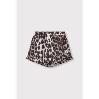 Alix the label animal shorts with ruffles // animal