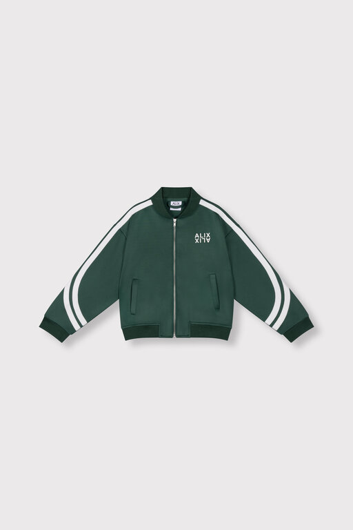 Alix the label training cardigan // green