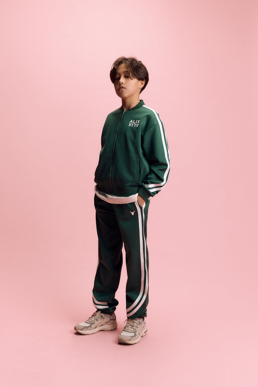 Alix the label training cardigan // green