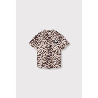 Alix the label woven baseball dress // animal