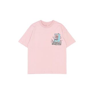 The New snack ss tee // silver pink