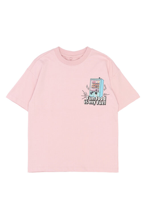 The New snack ss tee // silver pink