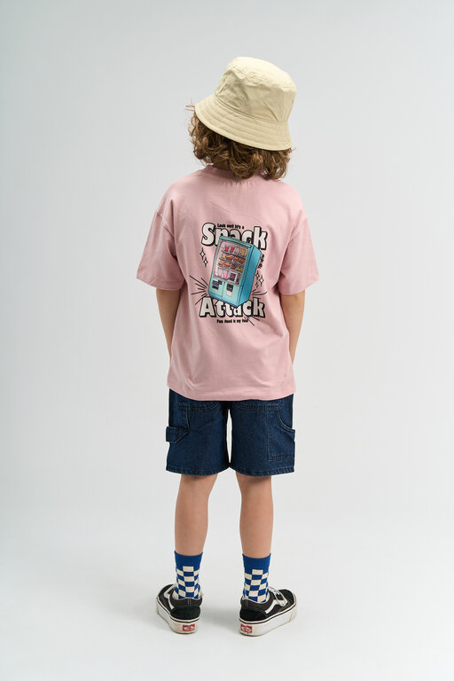 The New snack ss tee // silver pink