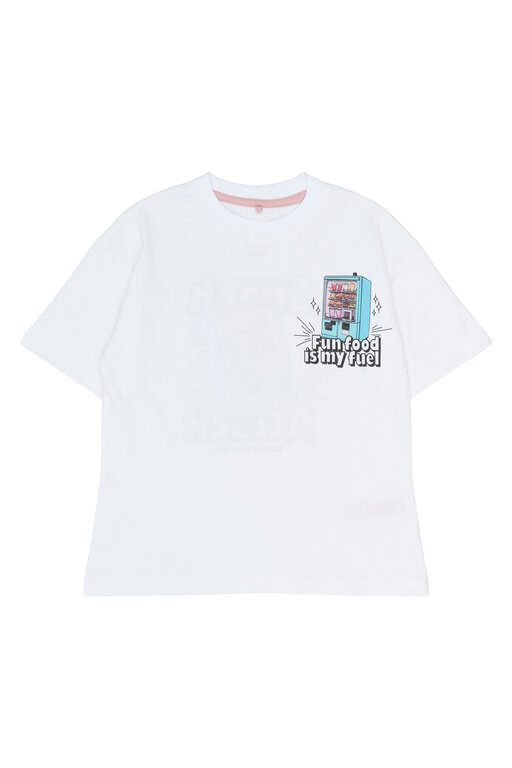 The New snack ss tee // bright white