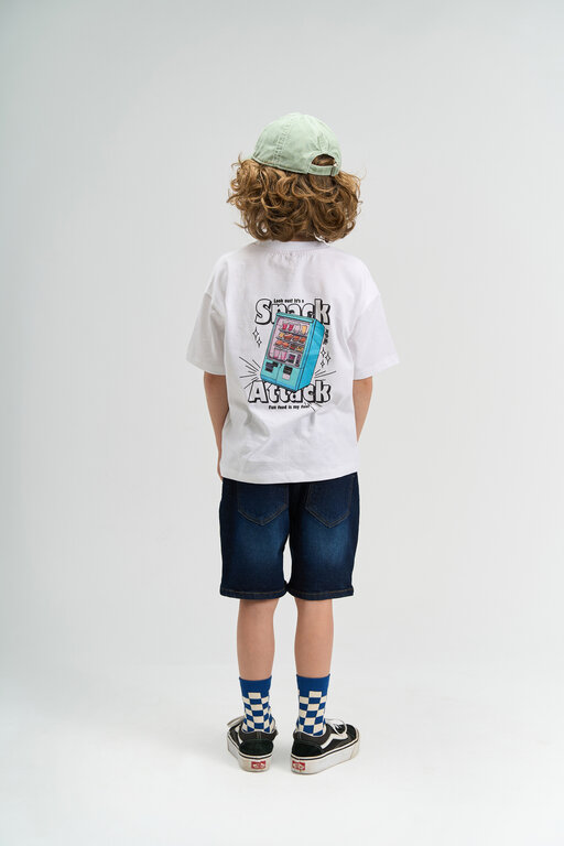 The New snack ss tee // bright white