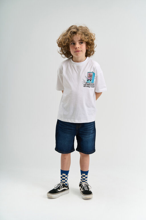 The New snack ss tee // bright white