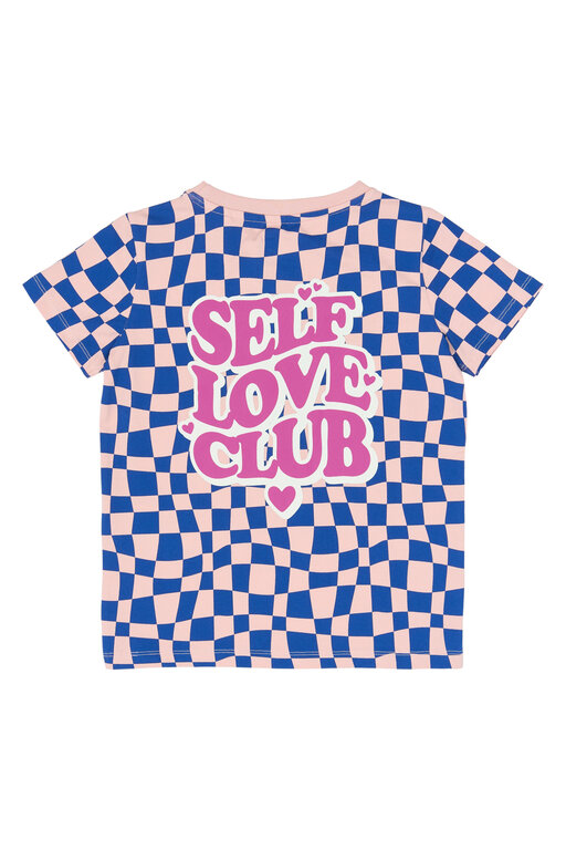 The New sisse ss tee // silver pink AOP