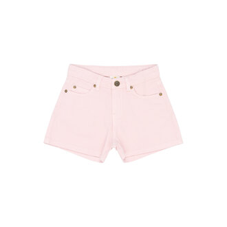 The New samantha regular fit denim shorts // light lilac