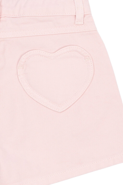 The New samantha regular fit denim shorts // light lilac
