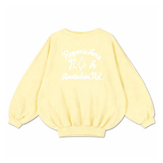 Repose Ams iris sweater // soft butter yellow
