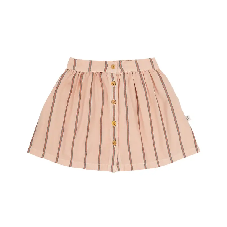 Jenest sasha skirt // peach rose stripe
