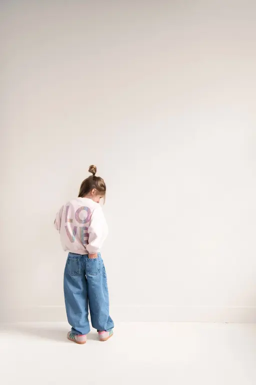 Jenest maxi sweater // blossom rose