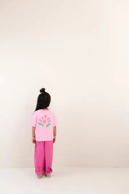 Jenest livia tshirt // lt fuchsia pink