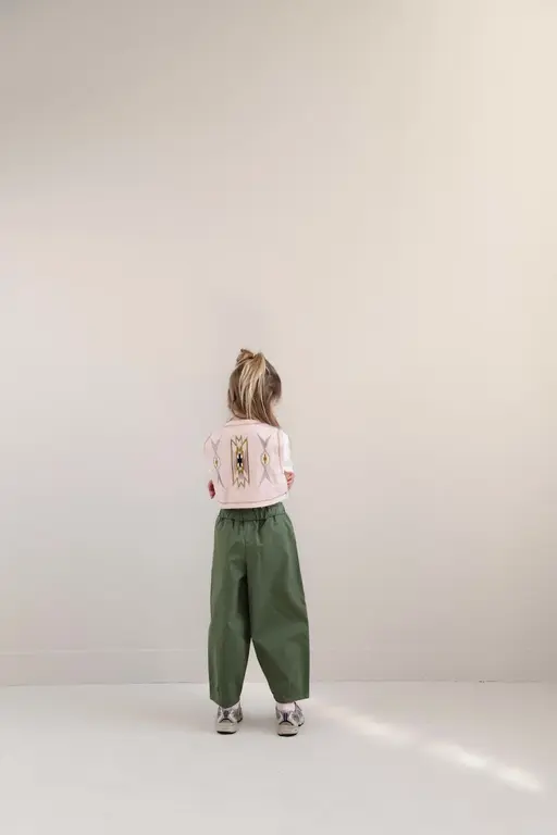 Jenest lily gilet // blossom rose