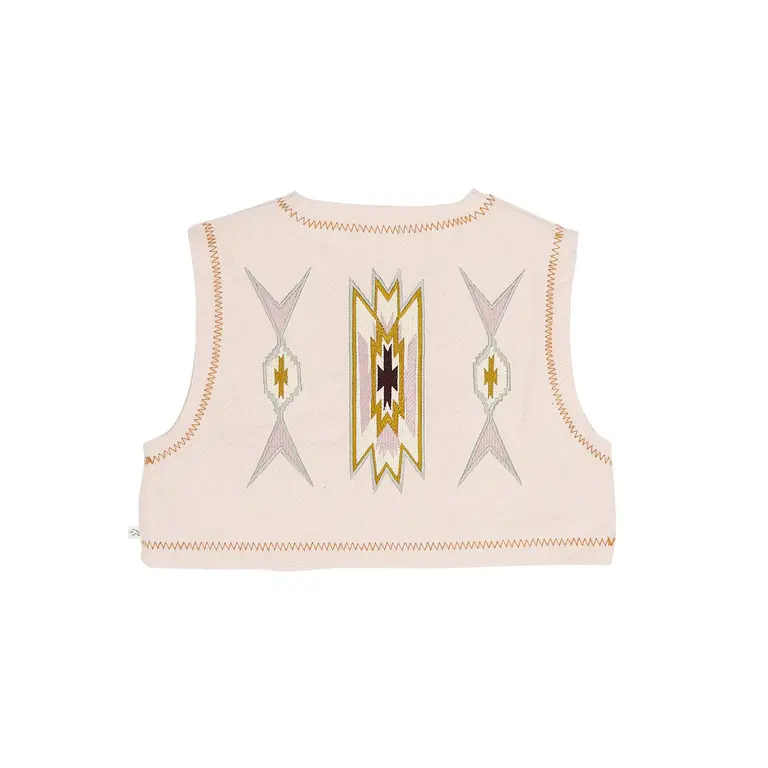 Jenest lily gilet // blossom rose