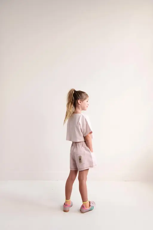 Jenest lilou twill shorts // blossom rose