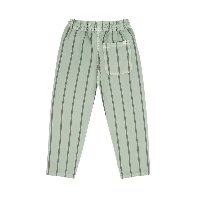 Jenest kick pants // sage green stripe
