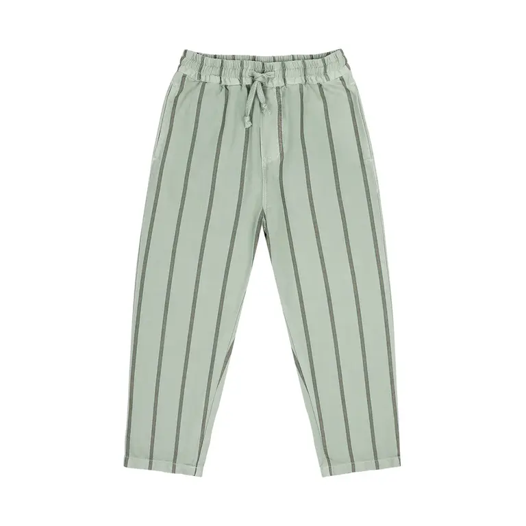 Jenest kick pants // sage green stripe