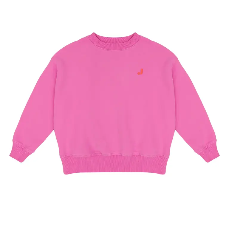 Jenest happy bird sweater // fuchsia pink