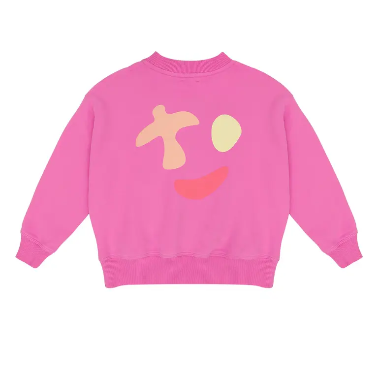 Jenest happy bird sweater // fuchsia pink