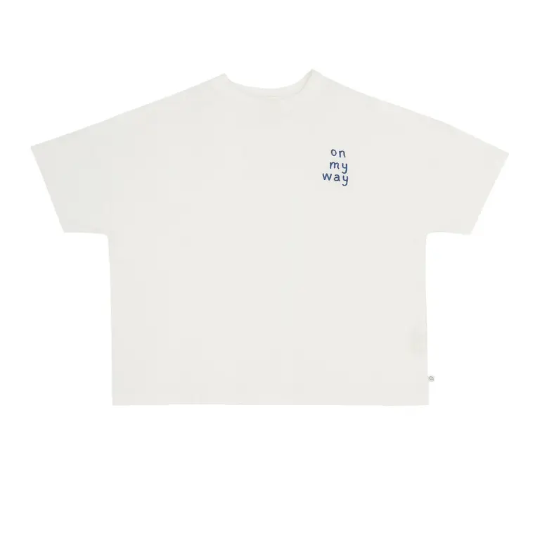 Jenest ben oversized t-shirt // off white