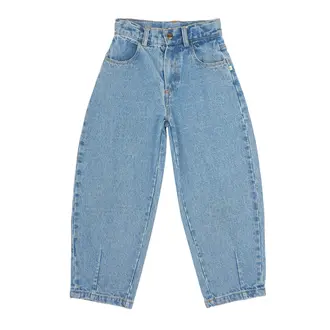 Jenest balloon denim pants // medium wash
