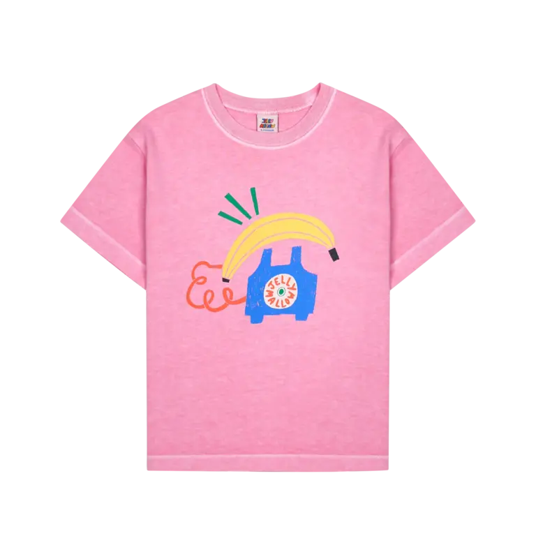 Jelly Mallow banana telephone pigment // t-shirt