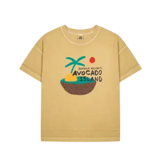 Jelly Mallow avocado island pigment // t-shirt