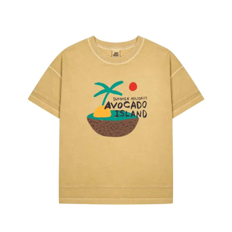 Jelly Mallow avocado island pigment // t-shirt
