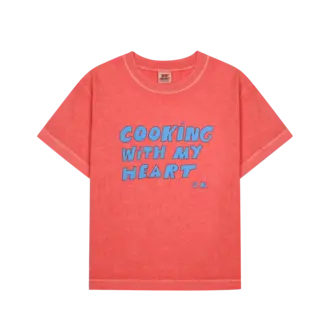 Jelly Mallow cooking heart pigment // t-shirt