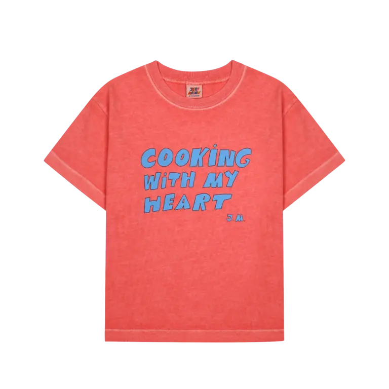 Jelly Mallow cooking heart pigment // t-shirt