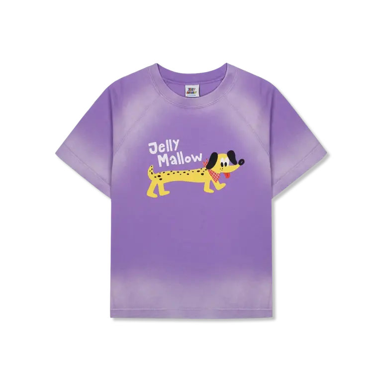 Jelly Mallow dog brushed // t-shirt