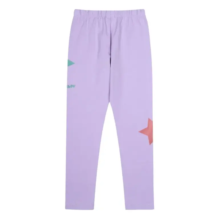 Jelly Mallow star leggings // light purple